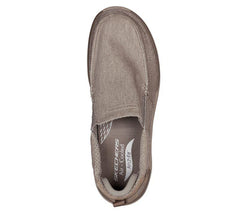 Men's Wide Fit Skechers Melo - Port Bow 204605 Arch Fit Trainers