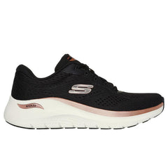 Women's Wide Fit Skechers Arch Fit 150067 2.0 Glow The Distance Trainers