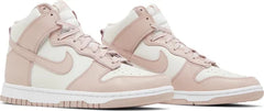 Nike Womens Dunk High Sneakers - 'Pink Oxford'