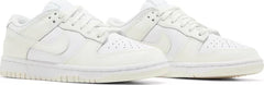 Nike Womens Dunk Low Sneakers - 'White Sail'