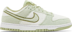 Nike Womens Dunk Low SE Sneakers - 'Fleece - Honeydew'