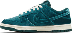 Nike Womens Dunk Low Sneakers - 'Green Velvet'
