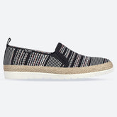 Women's Wide Fit Skechers 113982 Bobs Flexpadrille 3.0 Island Muse Espadrille Slippers