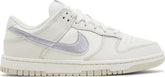 Nike Womens Dunk Low Sneakers - 'Sail Oxygen Purple'