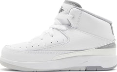 Nike Toddlers Air Jordan 2 Retro Sneakers - 'Cement Grey'