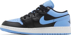 Nike Grade School Womens Air Jordan 1 Low Sneakers - 'University Blue'