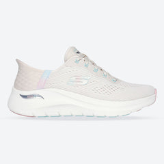 Women's Wide Fit Skechers 150066 Slip-ins Arch Fit 2.0 Easy Chic Trainers