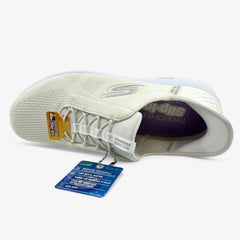 Skechers Go Walk Travel Milan Off White Womens Athletic Sneaker