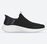Men's Wide Fit Skechers 232450W Slip-ins Ultra Flex 3.0 - Smooth Step Trainers - Black