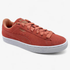 PUMA Suede Jewels Rosette White Womens Athletic Sneaker