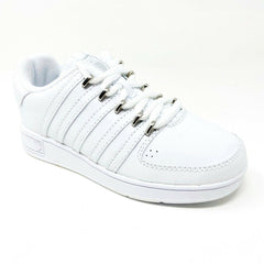 K-Swiss Ruttger White Platinum Child Kids Casual Sneakers 52024147