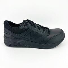 New Balance 928v3 Black Leather Womens Size 7 AA Sneakers WW928BK3