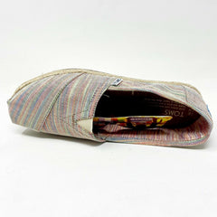 Toms Classics Baxter Womens Slip On Casual Canvas Flat Shoes