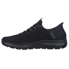 Men's Wide Fit Skechers Slip-ins 232457 High Range Summits Trainers - Black