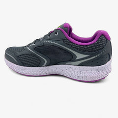 Skechers Go Run Consistent 2.0 Dynamic Energy Charcoal Purple Womens Sneaker