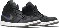 Nike Mens Air Jordan 1 Mid Sneakers - 'Crater'
