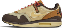 Nike Mens Travis Scott x Air Max 1 Sneakers - 'Baroque Brown'