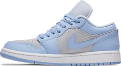 Nike Womens Air Jordan 1 Low Sneakers - 'University Blue'
