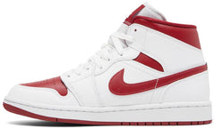Nike Womens Air Jordan 1 Mid Sneakers - 'Reverse Chicago'