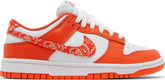 Nike Womens Dunk Low Sneakers - 'Orange Paisley'