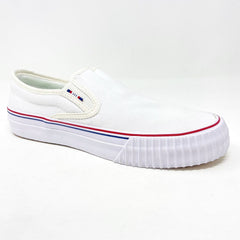 PF Flyers Center Slip On White Womens Shoes PM12OS2F