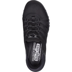 Women's Wide Fit Skechers 100593 Breathe Easy Roll Shoes