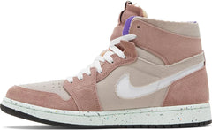 Nike Mens Air Jordan 1 High Zoom Comfort Sneakers - 'Fossil Stone'