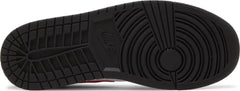 Nike Mens Air Jordan 1 Mid Sneakers - 'Bred Toe'