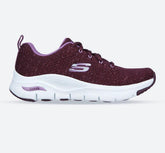 Women's Wide Fit Skechers 149713 Arch Fit Glee For All Trainers