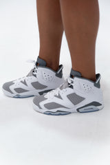 Nike Mens Air Jordan 6 Retro Sneakers - 'Cool Grey'
