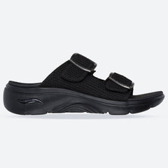 Women's Wide Fit Skechers Go Walk Arch Fit 2.0 Destined Sandals