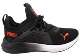 Puma Softride Enzo 5 Mens Comfortable Shoes Black Red