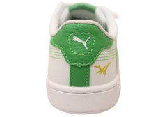 Puma Smash 3.0 Dino V PS Kids Boys Adjustable Strap Sneakers