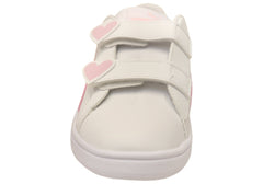 Puma Smash 3.0 Hearty V PS Kids Girls Adjustable Strap Sneakers