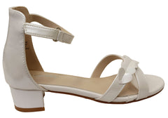 Grosby Jewel Kids Girls Comfortable Low Heel Sandals