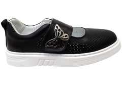 Orizonte Butterfly Womens European Comfortable Leather Mary Jane Shoes