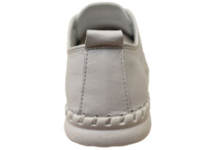 Orizonte Stride Womens European Leather Comfortable Slip On Shoes