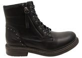 Cabello Comfort Esther Womens Comfortable Leather European Ankle Boots