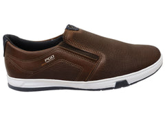 Pegada Magnus Mens Comfortable Casual Slip On Shoes Made In Brazil