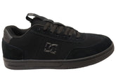 DC Shoes Mens Comfortable DC Astrix Leather Lace Up Shoes Black