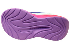 Skechers Kids Girls Wave 92 Imara Lite Comfortable Shoes Navy Multi
