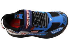Skechers Kids Boy Skech Tracks Comfortable Shoes Blue Red