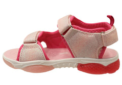 Koala Lights Lani Comfortable Girls Kids Light Up Sandals