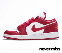 GS Nike Air Jordan 1 Low 'Cardinal Red'