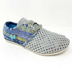 OTZ Shoes Jazz Batik High Rise Grey Womens Slip On Shoes 94101 043