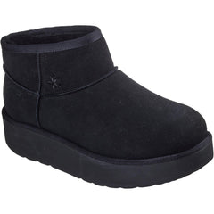 Women's Wide Fit Skechers 169143 Slip-ins Keep Cozy Boots