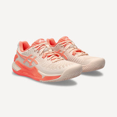 ASICS Gel-Resolution 9 Women's Clay Court Tennis Shoes