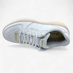 Skechers Grand 92 Be Lifted White Natural Womens Court Classics Sneaker