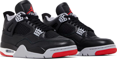 Nike Mens Jordan 4 Retro Sneakers - 'Bred Reimagined'