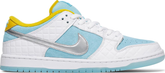 Nike Mens FTC x Dunk Low SB Sneakers - 'Lagoon Pulse'